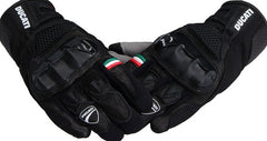 Ducati City C2 - Fabric-leather gloves, Black | 98102826