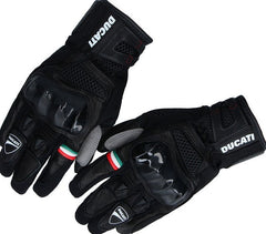 Ducati City C2 - Fabric-leather gloves, Black | 98102826