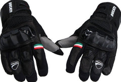 Ducati City C2 - Fabric-leather gloves, Black | 98102826