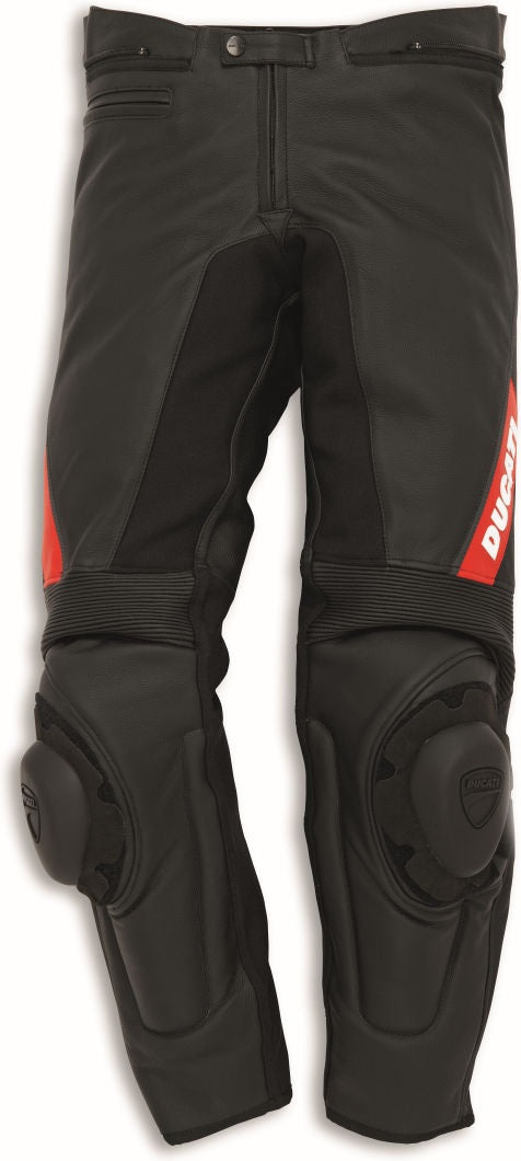Ducati Sport C2 - Leather trousers, Black | 9810287