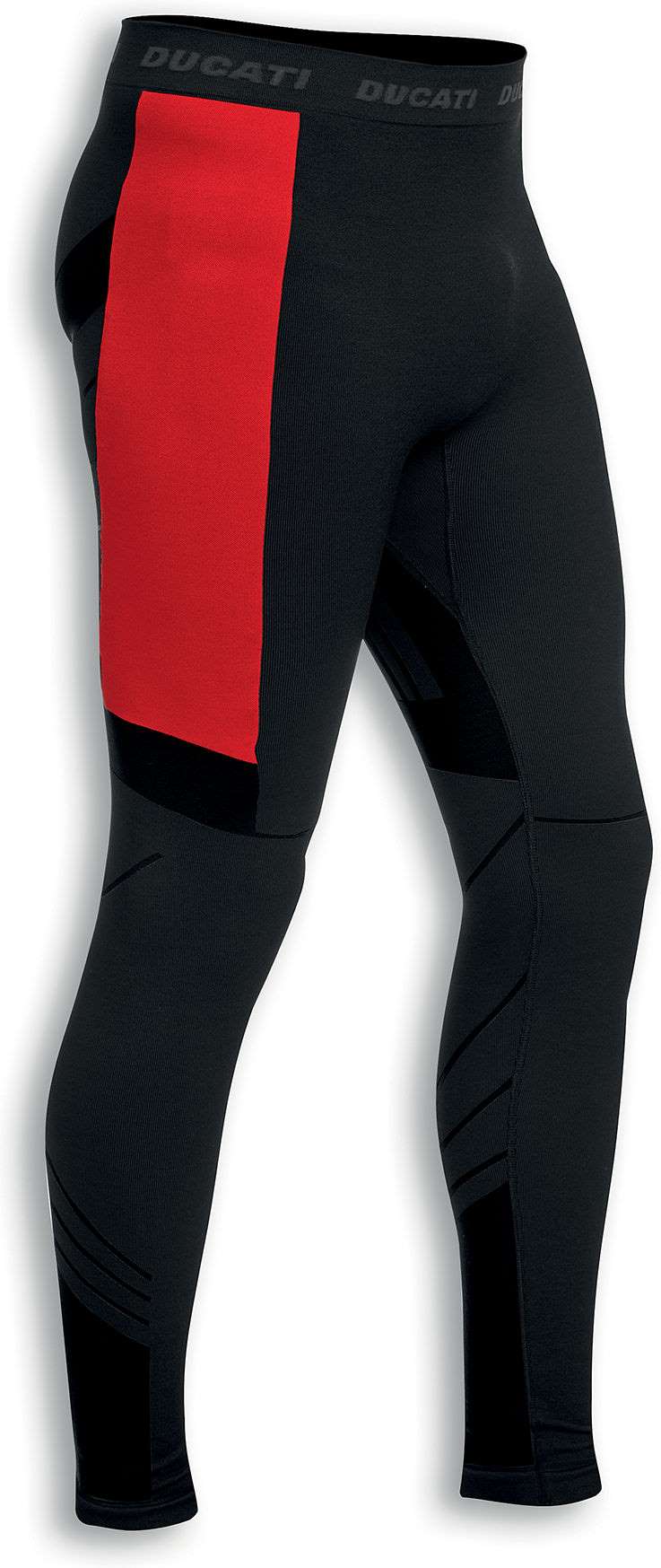 Ducati Warm Up - Thermal trousers, Black-Red | 98104004