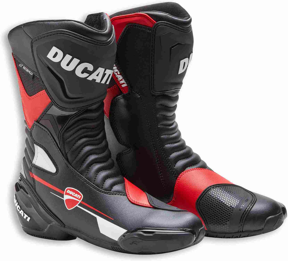 Ducati Speed Evo C1 WP - Sport-touring boots, Red-White-Black | 9810444