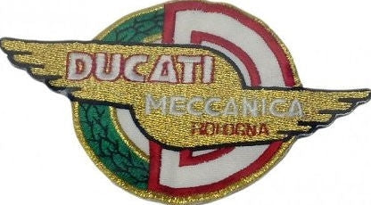 Ducati Genuine PATCH DUCATI MECCANICA GOLD | 98701202010