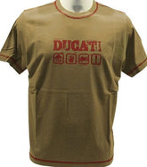 Ducati Genuine T-SHIRT B.BOARD SAND/BORD.S MEN'S T-SH | 987516213