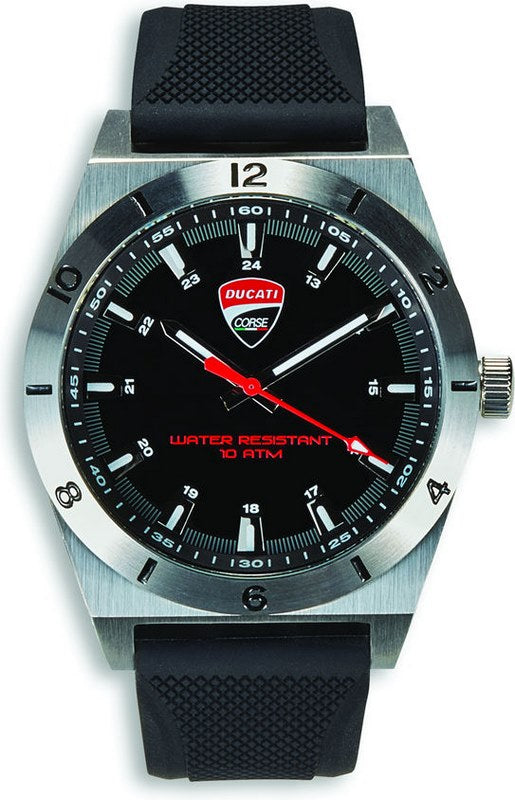 Ducati Accessories Dc Power Quartz Watch Black Unisex | 987697336