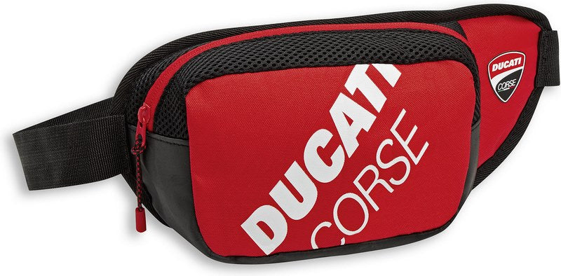 Ducati Accessories Freetime Waist Bag Red-White-Black Unisex | 987700616