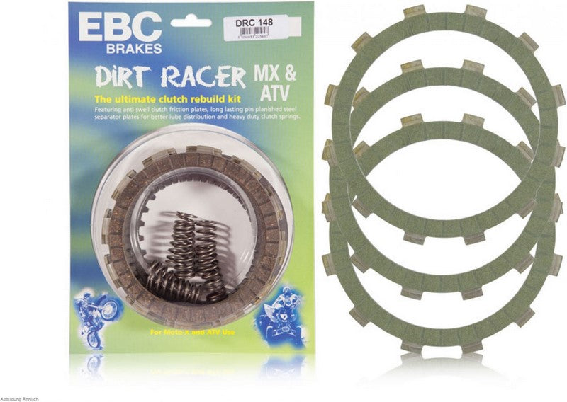 EBC BRAKES DRC296 DRC Dirtracer Kupplungskit incl. Stahlscheiben | DRC296