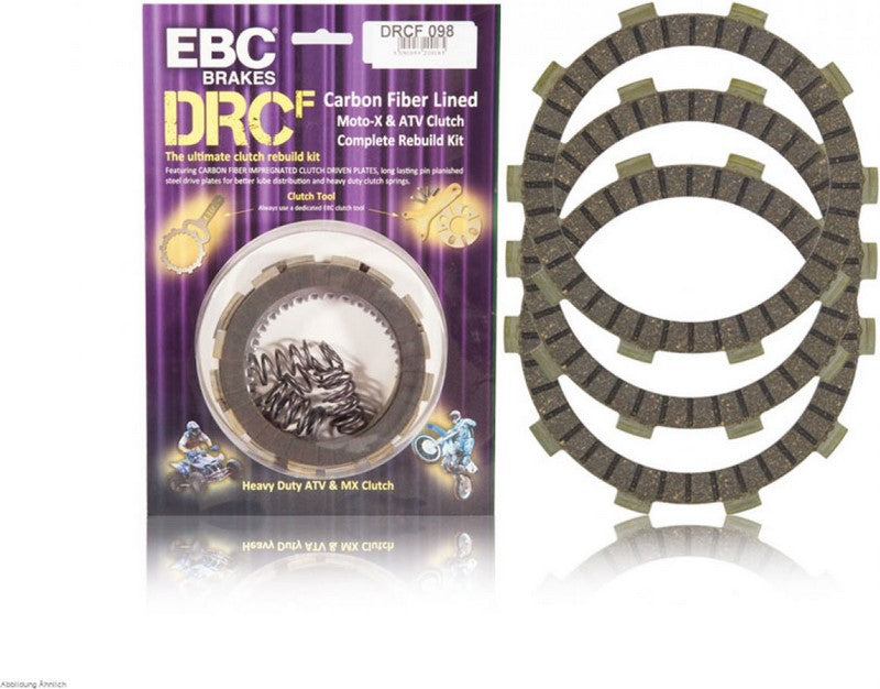 EBC BRAKES DRCF313 High End DRCF Carbon Kupplungskit incl. Stahlscheiben | DRCF313
