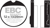 EBC-Brakes British Made Kevlar® Organic FA Series Brake Pads to fit Front Left