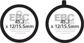EBC-Brakes British Made Kevlar® Organic FA Series Brake Pads to fit Front Left