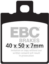 EBC-Brakes British Made Kevlar® Organic FA Series Brake Pads to fit Front Left
