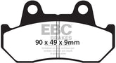 EBC-Brakes British Made Semi-Sintered V-Pads to fit Front Left