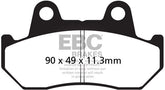 EBC-Brakes British Made Semi-Sintered V-Pads to fit Rear Left
