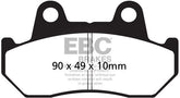 EBC-Brakes British Made Kevlar® Organic FA Series Brake Pads to fit Rear Left