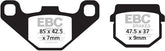 EBC-Brakes Carbon TT Pads for Enduro/MX Bikes to fit Rear Left