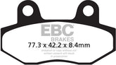 EBC-Brakes British Made Kevlar® Organic FA Series Brake Pads to fit Front Left