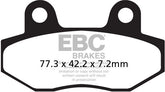 EBC-Brakes British Made Kevlar® Organic FA Series Brake Pads to fit Front Left