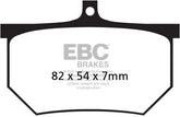 EBC-Brakes British Made Kevlar® Organic FA Series Brake Pads to fit Front Left