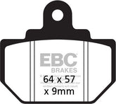 EBC-Brakes British Made Kevlar® Organic FA Series Brake Pads to fit Rear Left