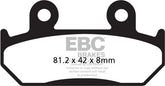 EBC-Brakes British Made Kevlar® Organic FA Series Brake Pads to fit Front Left