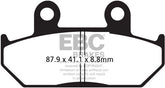 EBC-Brakes British Made Kevlar® Organic FA Series Brake Pads to fit Front Left
