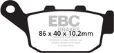 EBC-Brakes British Made Kevlar® Organic FA Series Brake Pads to fit Rear Left