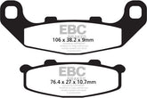 EBC-Brakes British Made Kevlar® Organic FA Series Brake Pads to fit Rear Right