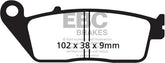 EBC-Brakes British Made Kevlar® Organic FA Series Brake Pads to fit Front Left
