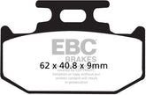 EBC-Brakes Carbon TT Pads for Enduro/MX Bikes to fit Rear Right