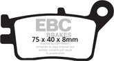 EBC-Brakes British Made Kevlar® Organic FA Series Brake Pads to fit Rear Right