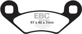 EBC-Brakes Carbon TT Pads for Enduro/MX Bikes to fit Front Left