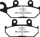 EBC-Brakes Carbon TT Pads for Enduro/MX Bikes to fit Front Left