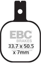EBC-Brakes British Made Kevlar® Organic FA Series Brake Pads to fit Front Left