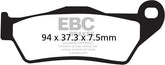 EBC-Brakes Carbon TT Pads for Enduro/MX Bikes to fit Front Left