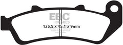 EBC-Brakes British Made Kevlar® Organic FA Series Brake Pads to fit Front Left