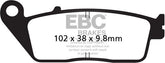 EBC-Brakes British Made Kevlar® Organic FA Series Brake Pads to fit Front Left