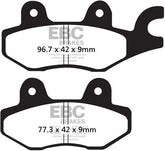 EBC-Brakes British Made Kevlar® Organic FA Series Brake Pads to fit Front Left