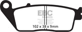 EBC-Brakes British Made Kevlar® Organic FA Series Brake Pads to fit Front Left