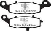EBC-Brakes British Made Semi-Sintered V-Pads to fit Front Right