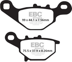 EBC-Brakes Carbon TT Pads for Enduro/MX Bikes to fit Front Left