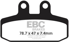 EBC-Brakes British Made Kevlar® Organic FA Series Brake Pads to fit Front Left