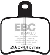 EBC-Brakes British Made Kevlar® Organic FA Series Brake Pads to fit Front Left