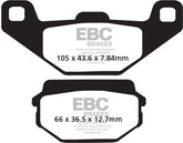 EBC-Brakes British Made Kevlar® Organic FA Series Brake Pads to fit Front Left