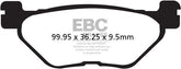 EBC-Brakes British Made Kevlar® Organic FA Series Brake Pads to fit Rear Right