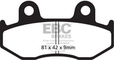 EBC-Brakes Carbon TT Pads for Enduro/MX Bikes to fit Rear Right