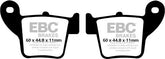 EBC-Brakes Carbon TT Pads for Enduro/MX Bikes to fit Rear Right
