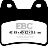 EBC-Brakes British Made Kevlar® Organic FA Series Brake Pads to fit Rear Left
