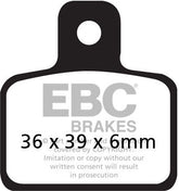 EBC-Brakes Carbon TT Pads for Enduro/MX Bikes to fit Front Left