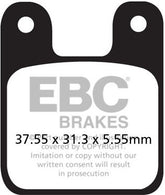 EBC-Brakes British Made Kevlar® Organic FA Series Brake Pads to fit Front Left