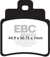 EBC-Brakes Carbon TT Pads for Enduro/MX Bikes to fit Rear Left